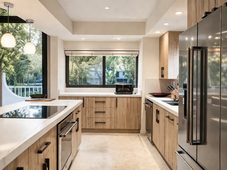 Completed kitchen renovation